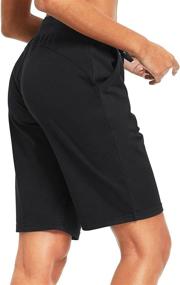 img 2 attached to BALEAF Bermuda Walking Activewear Pockets