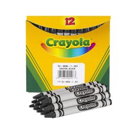 img 1 attached to 🖍️ Краски Crayola черные, набор для дозаправки - 12 штук