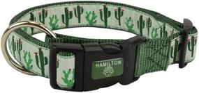 img 1 attached to 🌵 Stylish and Adjustable: Hamilton FAL RO P57 Fashion Cactus Dog Collar