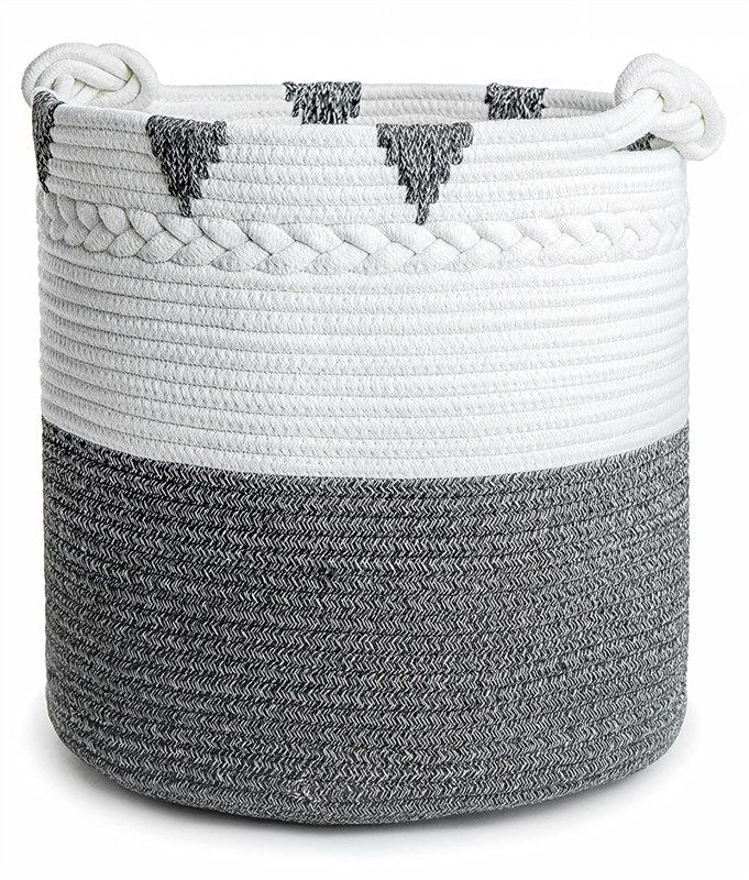punzymo storage basket blanket laundry 로고