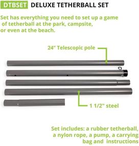 img 3 attached to 🏸 Ultimate Tetherball Fun: Champion Sports Portable Tetherball Set Unleashed!