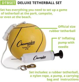 img 2 attached to 🏸 Ultimate Tetherball Fun: Champion Sports Portable Tetherball Set Unleashed!