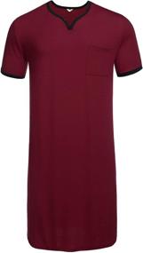 img 4 attached to Luxilooks Nightgown: The Ultimate 🌙 Nightshirt for Stylish Sleepwear and Lounge Comfort