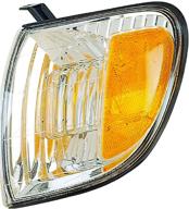 dorman 1630910 turn signal light assembly, driver side, specifically for toyota models logo