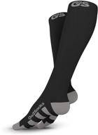 🧦 20-30mmhg medical compression socks for men, women, nurses, and runners - go2socks athletic stocking логотип