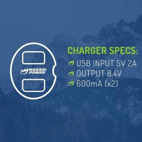 img 2 attached to ⚡ High-performance Wasabi Power Charger: Sony NP-FZ100, BC-QZ1 | Compatible with Sony FX3, a1, a9, a9 II, a7C, a7R III, a7R IV, a7S III, a7 III, a7 IV, a6600