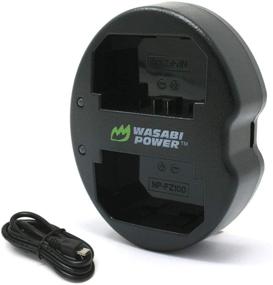 img 4 attached to ⚡ High-performance Wasabi Power Charger: Sony NP-FZ100, BC-QZ1 | Compatible with Sony FX3, a1, a9, a9 II, a7C, a7R III, a7R IV, a7S III, a7 III, a7 IV, a6600