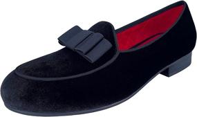 img 4 attached to Justar Loafers Belgian Slippers Numeric_13 Men's Shoes