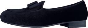 img 1 attached to Justar Loafers Belgian Slippers Numeric_13 Men's Shoes