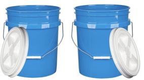 img 4 attached to Ultimate Storage Solution: House 🏠 Naturals Gallon Bucket Gamma for Organized Homes