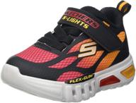 skechers flex glow dezlo sneaker: top choice for medium toddler boys' shoes and sneakers logo