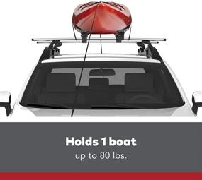 img 3 attached to 🚣 YAKIMA DeckHand Roof Mounted Boat Rack for Vehicles: Secure Your Boat with One Set of Mounts