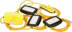 img 4 attached to 🌟 Southwire 7164SW LED String Lights, 50ft - Radiant Yellow Illumination for Mesmerizing Ambiance