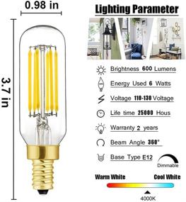 img 3 attached to 💡 Dimmable Daylight Decorative Candelabra Chandelier