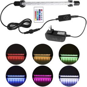 img 4 attached to 🐠 NO.17 Submersible LED Light for Fish Tank: Enhance Your Aquarium with the Newest 240°Angle Underwater Lighting Technology, IP68 Rated