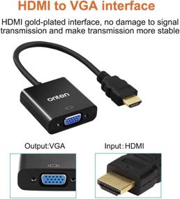 img 1 attached to 💫 Enhance Your Connectivity with the ONTEN Gold Plated Active Converter Adapter