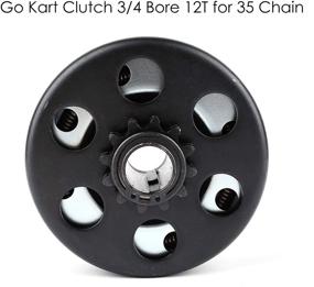 img 3 attached to 🏎️ High-performance Go Kart Centrifugal Clutch for #35 Chain, Predator 212 Engine, 3/4 Bore, Up to 6.5 HP - Ideal for Go Karts, Mini Bikes, and Fun Karts