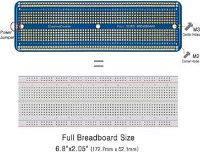 img 2 attached to ELECTROCOOKIE Large PCB Prototype Board Kit: Gold-Plated Solderable Breadboards for DIY Electronics Projects – 6 Multi-Pack, Blue