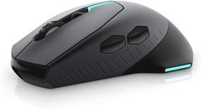 img 2 attached to 🖥️ Alienware AW610M Gaming Mouse: Exceptional Wired/Wireless Performance, High DPI Sensor, Long-Lasting Battery, Customizable RGB Lighting