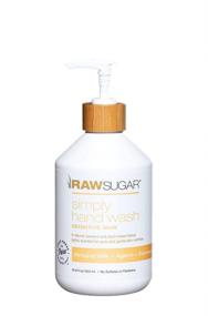 img 1 attached to 🌿 Organic Hand Wash for Sensitive Skin - Raw Sugar Living Almond Milk, Agave, and Oatmeal, 16.9 fl oz