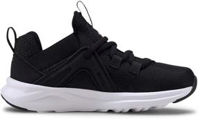 img 1 attached to 👟 Stylish PUMA Running Black Poppy Unisex Little Girls' Shoes and Athletic: Shop Now!