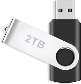 img 4 attached to 🔌 2TB USB Flash Drive: E&amp;jing Portable Thumb Drives - Ultra Large Storage USB 3.0 Memory Stick, High-Speed 2TB Jump Drive for PC/Laptop – 2000GB Swivel Bulk Zip Drive