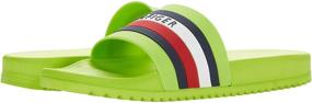 img 1 attached to Tommy Hilfiger TMRIKER Slide Sandal Men's Shoes and Athletic