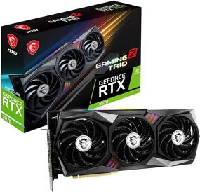 img 4 attached to 🎮 MSI RTX 3070 Gaming Z Trio 8G LHR Graphics Card - GeForce RTX 3070 LHR 8GB GDRR6, 256-Bit HDMI/DP, Nvlink, Torx Fan 4, RGB, Ampere Architecture, OC