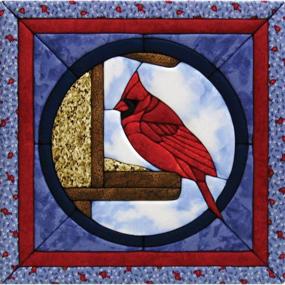 img 1 attached to 🧣 Cardinal Kit by Quilt Magic - 12" x 12" for Enhanced SEO