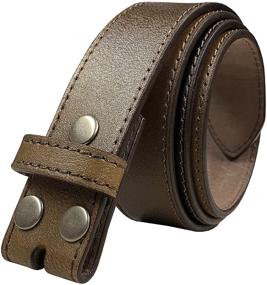 img 4 attached to 🔍 Optimized for SEO: Timeless and Vintage Distressed Casual Leather Belt Collection for Men