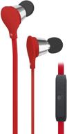 red at&amp;t jive stereo 🎧 headphones with music and calls (ebm01) logo