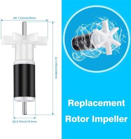 img 3 attached to 🌊 High-Performance CWKJ Fountain Pump: 880GPH Submersible Water Pump for Outdoor Aquatic Features, Aquariums, and Hydroponics