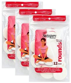 img 1 attached to Swisspers Latex Free Cosmetic Rounds (36 Count Value Pack)
