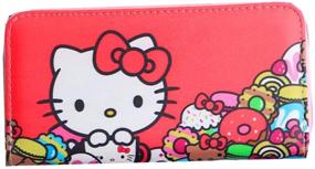 img 4 attached to 🐱 Kerr's Choice Cat Wallet: Stylish Red PU Card Holder and Kitty Purse