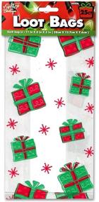 img 1 attached to 🎁 Christmas Cellophane Bags 150 Pack - Festive Holiday Treat & Gift Bags with Twist Ties - 6 Assorted Styles - Perfect for Party Candy, Cookies & More!