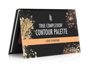 img 1 attached to Black Radiance True Complexion Contour Palette - Light to Medium - 0.38oz: Get a Radiant Glow!