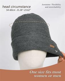img 1 attached to Beanie Slouchy Beanies Womens Winter Outdoor Recreation