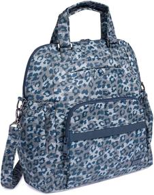 img 2 attached to Lug Convertible Crossbody LEOPARD NAVY