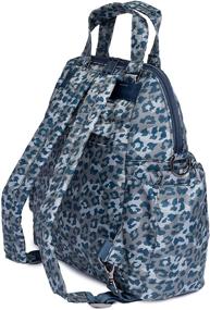img 1 attached to Lug Convertible Crossbody LEOPARD NAVY