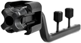 img 4 attached to 📷 Godox S-FA Four Speedlite Adapter Hot Shoe Mount Holder for S-Type Bracket, Hot Shoe Flash Speedlite + CEARI Microfiber Cleaning Cloth