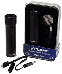 img 4 attached to 🔥 Black Xikar XFlame Lighter: Rechargeable, Fuel-Free, 100% Windproof