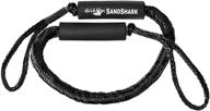high-quality bungee dock and anchor line: 4-5.5 ft – blue/black. provides outstanding shock absorption for cleats, docks, pylons, and anchors. minimizes tension on your boat, pontoon, pwc, jet ski, or kayak. логотип