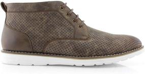 img 1 attached to Stylish Perforated Two Tone Men's Shoes and Fashion Sneakers - Polar Fox MPX506058