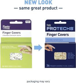 img 1 attached to 🤲 Flents First Aid Finger Cots: Essential Protection for Fingertip Wounds