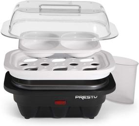 img 3 attached to 🥚 National Presto 04632 Electric Egg Cooker - 6 Slots - Black and White