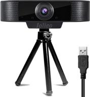 📷 desktop webcam with microphone, usb hd streaming webcam for pc, 1080p webcam for mac laptop, 120-degree wide angle hd auto focus, widescreen video calling, recording, conferencing logo