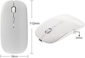 img 1 attached to Tsmine Rechargeable Wireless Receiver Notebook