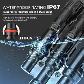 img 2 attached to 🔌 JHBOX T Branch Connectors: Solar Panel Cables and Connectors Kit for Housing, Commercial Roof, RV - TUV Certified (1 Pair)