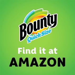 img 2 attached to 🧻 Get More Cleaning Power with Bounty Quick-Size Paper Towels - 12 Family Rolls = 30 Regular Rolls!