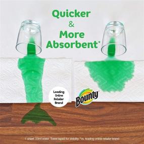img 1 attached to 🧻 Get More Cleaning Power with Bounty Quick-Size Paper Towels - 12 Family Rolls = 30 Regular Rolls!